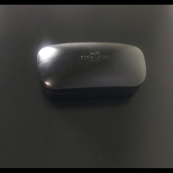 Coach black C sunglasses